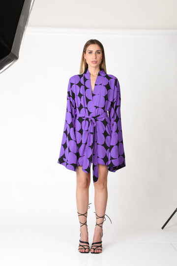 NISIDA KIMONO - Purple
